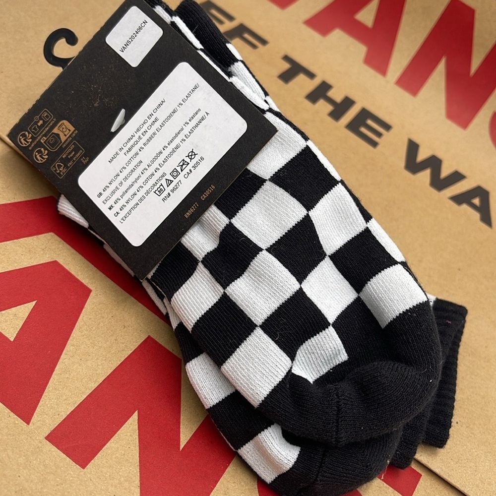 VANS "Off The Wall" socks Checkerboard - Picture 15 of 16